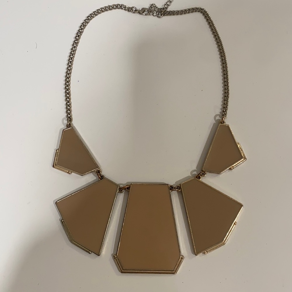 Geometric necklace